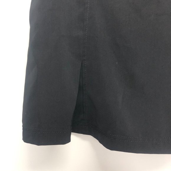 AUR Authentic Active Golf Mini Pleated Skirt Skort, Black, Women's 6, Activewear - Picture 3 of 10